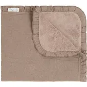 Babys Only Wiegdeken teddy Calm clay