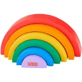 Fisher Price Wooden Stackable Rainbow Veelkleurig Kinderen