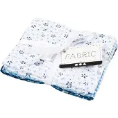 Creativ Company CC Patchwork Stof 45x55 cm Blauw 4 stuks