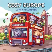 Deltas Kleurboek - Comfy Kleurboek - Cozy Europe