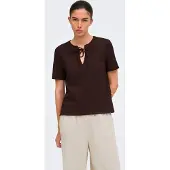JDY - JDYDEBBIE SS V NECK TOP JRS DIA Dames Top