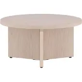 QUVIO Salontafel - Whitewash Hout - Moderne Stijlvolle Blikvanger