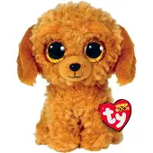 TY - Peluche - Beanie Boos - Doodle Chien - 15cm