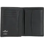 Golden Head Leer portemonnee Dublin RFID Protect Kombischeintasche 1287 Schwarz zwart