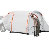 Vevor Opblaasbare Achterkleptent Autotent (2042+1020) x 2438 x 2020 mm