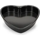 Patisse Herzform 20 cm schwarzer Stahl