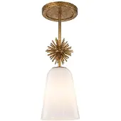 Elstead Lighting LED Hanglamp Staring | 1X E27 Max 40W | Distressed Gold