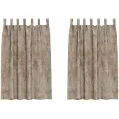 vidaXL Velvet Gordijnen 2 st champagne 175 x 140 cm Fluweel