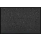 vidaXL Deurmat Antraciet 80 x 120 x 1.2 cm Teddy Stof