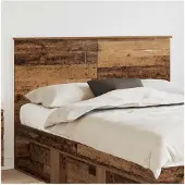 vidaXL Hoofdbord Oudhout 100 cm Geconstrueerd hout