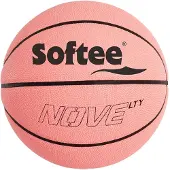 Softee Basketbal leren roze mand