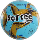 Softee Voetbalbal Centrum Maat 5 Blauw Celeste