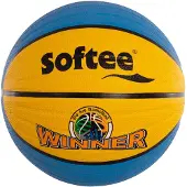 Softee Winner basketbal - geel/blauw
