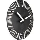 Nextime Company Copper Wandklok 30 cm - Zwart/Koper