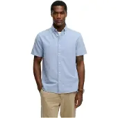 Superdry Overhemd lichtblauw