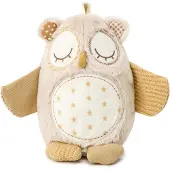 Cloud B Knuffel m. Geluid/Sensor - 24 cm - Nighty Night Owl - - OneSize - Knuffels