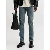 Jack & Jones Jeans 'JJIGlenn JJOriginal' blauw denim