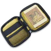 D Rocket Design Pen Case - Yellow