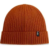 Retki 100% Merino rib one size muts, orange