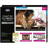 Zieler Paint By Numbers Horses Painting Kit Veelkleurig Kinderen