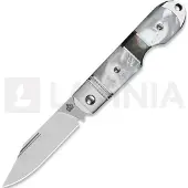 QSP Knife Moray. Mother of Pearl vouwmes
