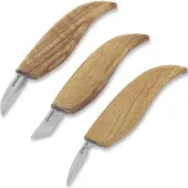 BeaverCraft Tools S12 Starter Wood Carving Knives Set, houtsnijset
