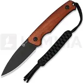 CIVIVI Altus Fixed Blade C20076B-3, Blackwashed 14C28N, Guibourtia Wood zakmes