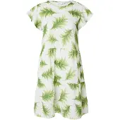 Vila Zomerjurk 'VISUN' crème / kiwi / pastelgroen