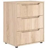 vidaXL Dressoir VISNES 60x40x73 cm spaanplaat sonoma eikenkleurig