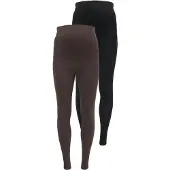 ONLY Olmlovely 2-pack Slim Fit Legging Dames Dubh S