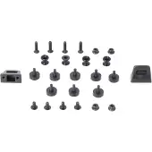 SW-Motech Adapter kit voor PRO zijdrager - Voor Givi MonoKey. Voor het bevestigen van 2 koffers.