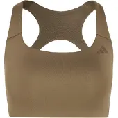 Adidas - Women's Optime Workout Medium Support Bra - Sportbeha XS, bruin