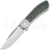 Bestech Vestige - Satin - Micarta vouwmes, zwart