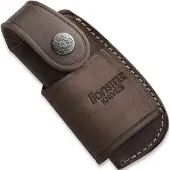 Lionsteel Vertical/Horizontal Leather Sheath, bruin