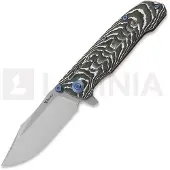 Reate 9D-V2 vouwmes, White Storm Fat Carbon, Satin