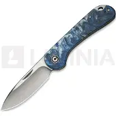 CIVIVI Elementum Slip Joint C18062AJ-4 Satin, Blue Ocean Resin, slipjoint zakmes