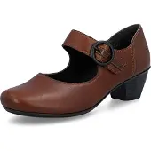 Rieker damesschoenen lage instappers 41756-22 Brown