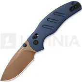 Kizer Cutlery Sheepdog C01C Elmax vouwmes, Blue Aluminum, Sunset Metal PVD