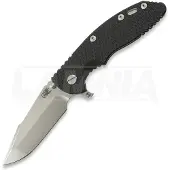Hinderer XM-18 3.5 Skinny Harpoon Spanto vouwmes, Magnacut, Stonewash, zwart
