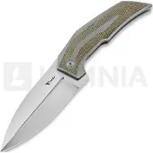Reate T4000 vouwmes, green micarta