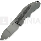 We Knife Coral, Gray Ti/Marble Carbon Fibre, Stonewash