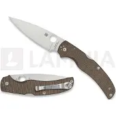 Spyderco Native Chief Brown Canvas Micarta CPM CRU-WEAR vouwmes