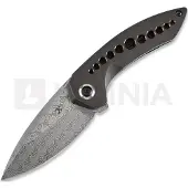 Kansept Knives ODD 21 Damascus Blackwash vouwmes