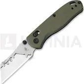 Kizer Cutlery Drop Bear Utility vouwmes, Green G-10