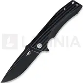 Bestech Mako - Blackwash - G10 vouwmes, zwart