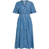 Vila Vimai Korte Mouwen Maxi-jurk 42 EU dames
