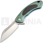 Artisan Cutlery Immortal Framelock CPM S35VN vouwmes, blue/gold