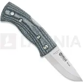 Helle 761 Berget, 2002763, Satin Sandvik 12C27, Denim Micarta bushcraft zakmes