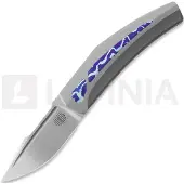 Reate Small Krypton vouwmes, Bead Blast Ti/Timascus