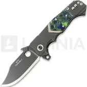 Andre de Villiers Trailboss Regrind & Wave Tab vouwmes, Voodoo Resin